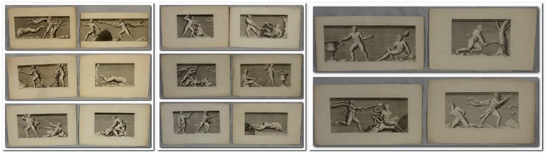James Basire (English, 1730-1802), (16) etchings on (1 of 20)