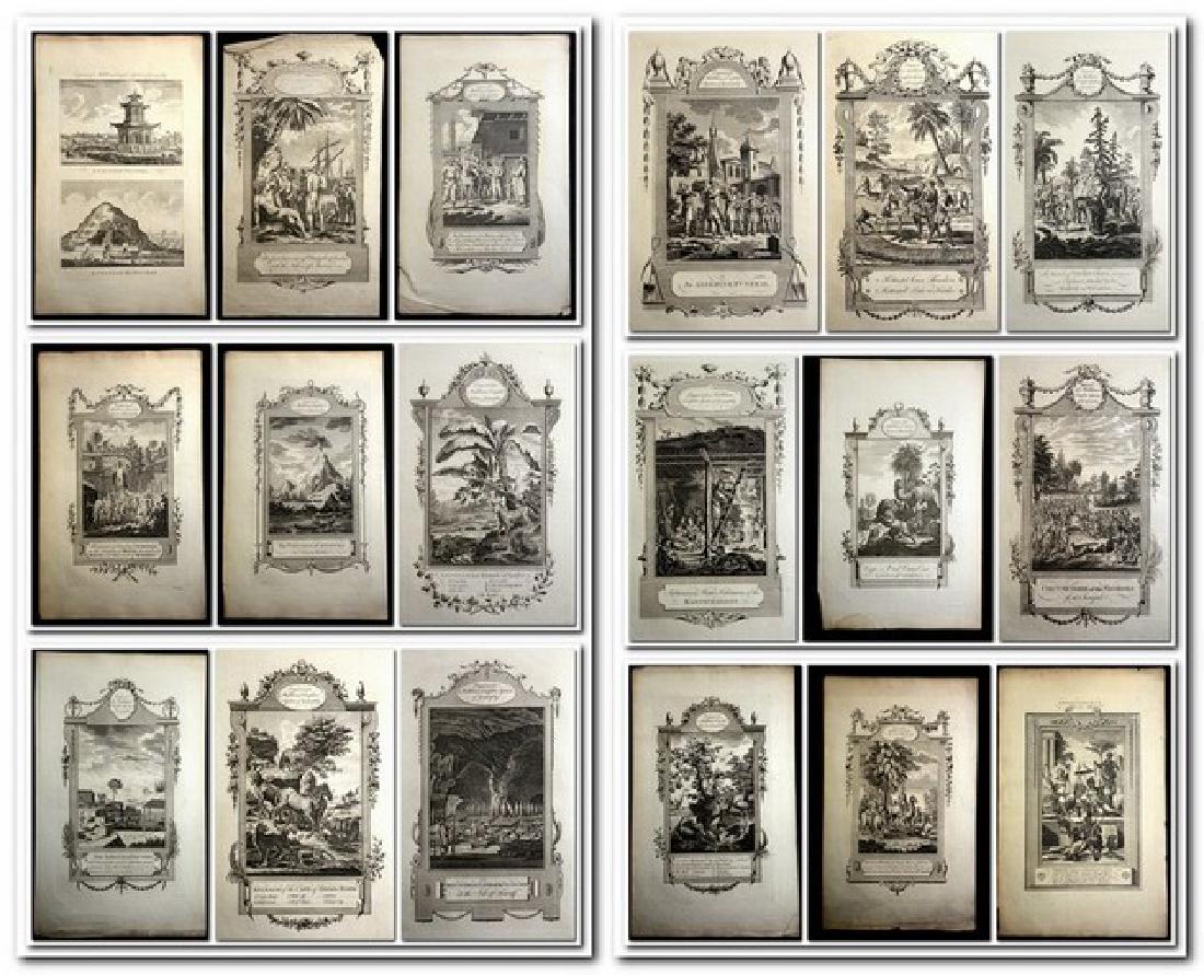 (18) engraved plates from "A Complete System of (1 of 20)
