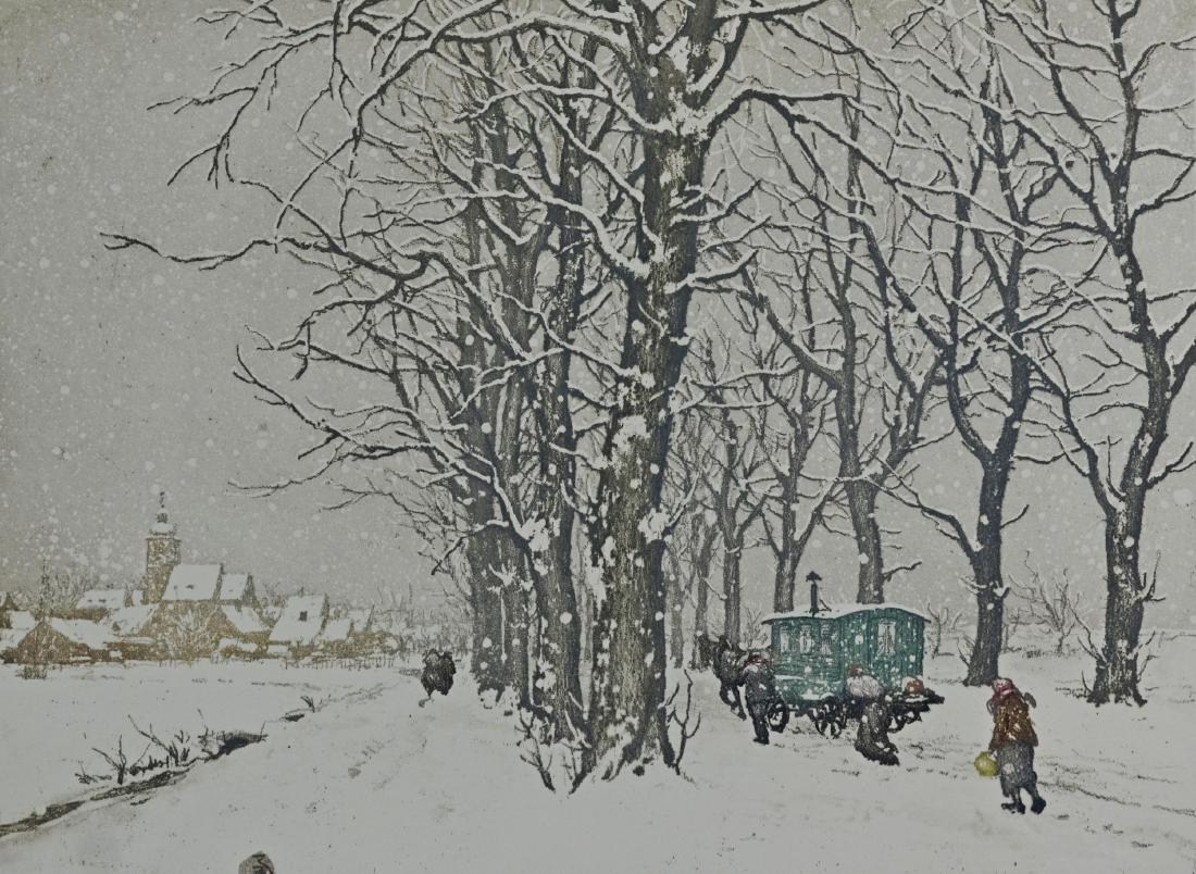 Tavik Frantisek Simon (Czech, 1877- 1942), color (1 of 4)