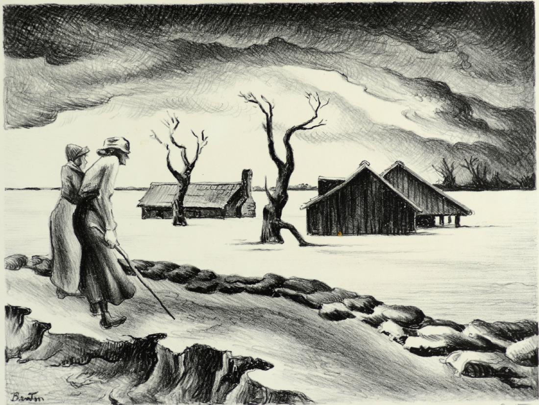 Thomas Hart Benton (American, 1889-1975), lithograph on (1 of 5)