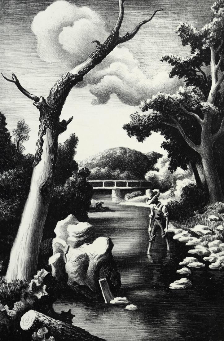 Thomas Hart Benton (American, 1889-1975), lithograph on (1 of 4)