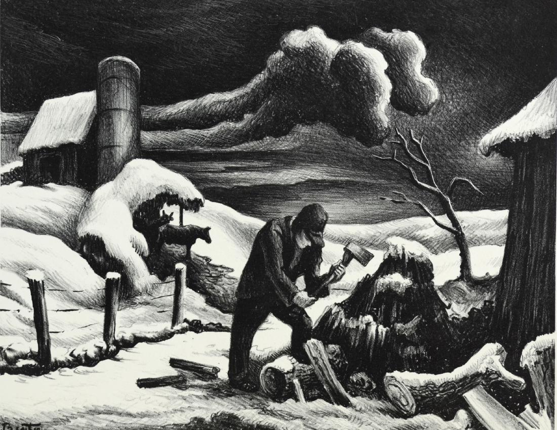Thomas Hart Benton (American, 1889-1975), lithograph on (1 of 5)