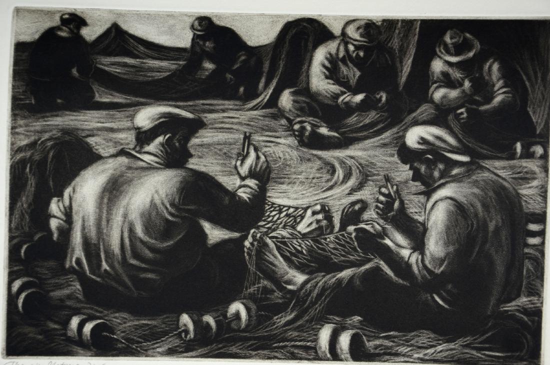 Robert von Neumann (American, 1888-1976), lithograph on (1 of 4)