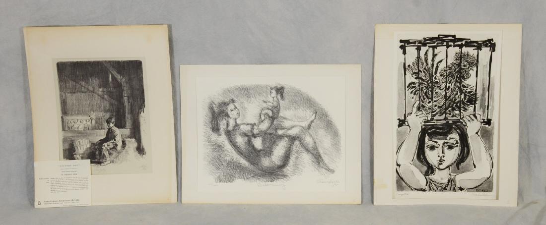 (3) Associated American Artists prints (1 of 4)