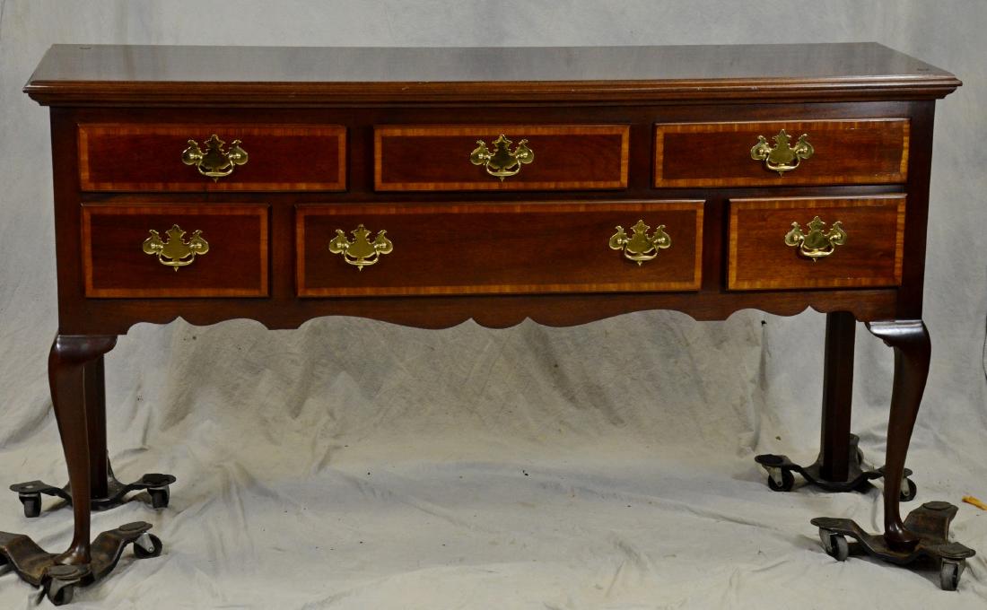 Mahogany Stickley Queen Anne Style Sideboard (1 of 1)