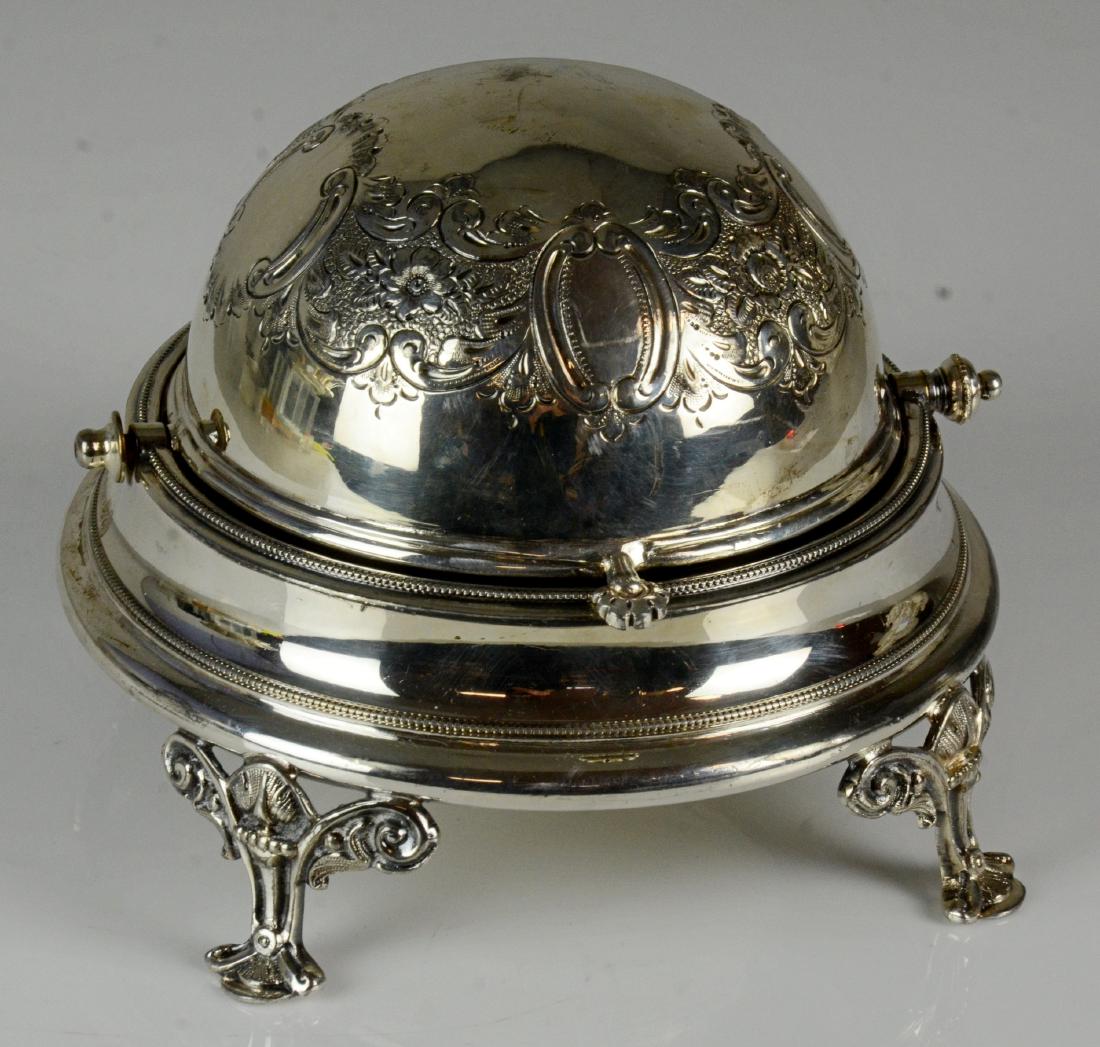 Silver Plated Butter Dome (1 of 3)