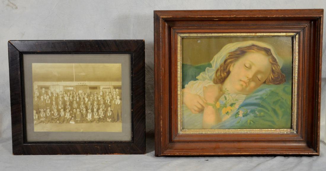 RARE IOOF Oddfellows Framed Photo  c1890  Fraternal (1 of 4)