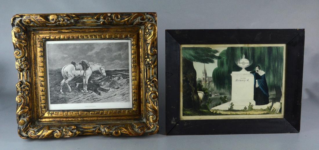 Tomb of Napoleon Memorial Trick Lithograph  c1840  Note (1 of 1)