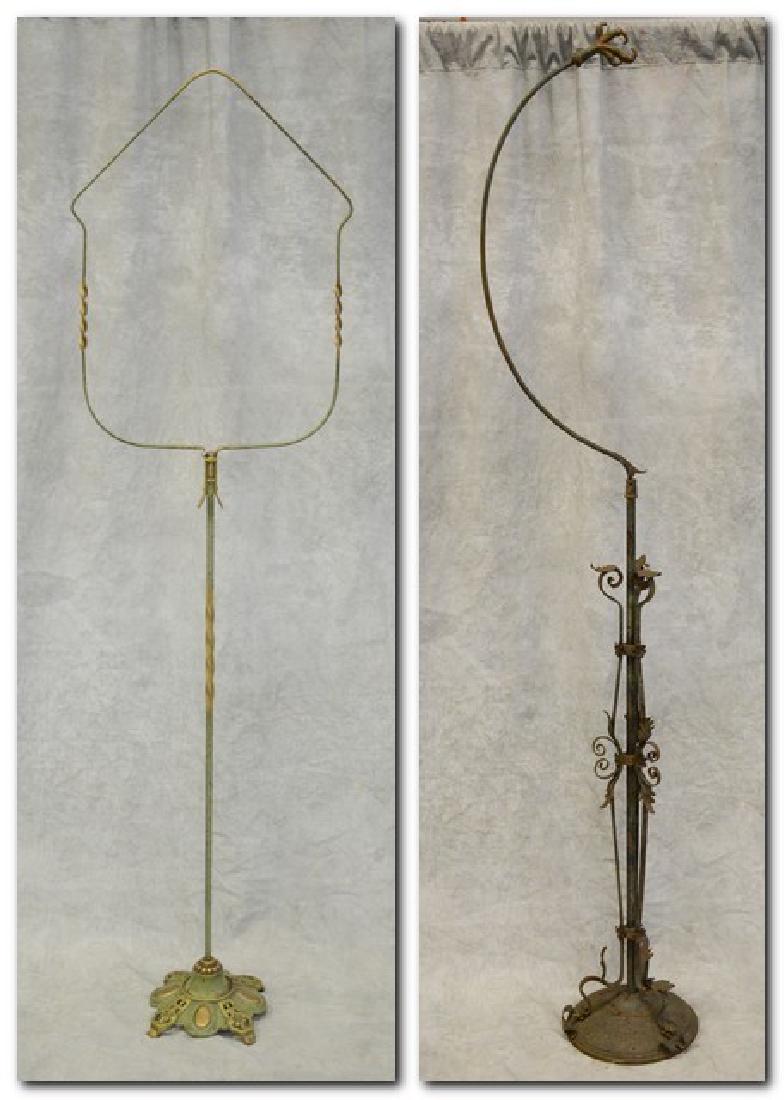 (2) bird cage stands: Ornate Egyptian Revival Bird Cage (1 of 5)