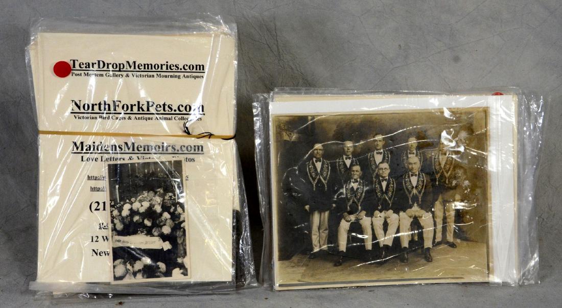 14 pc Mixed photo lot: Mourning Funeral Photo Lot  1870 (1 of 1)