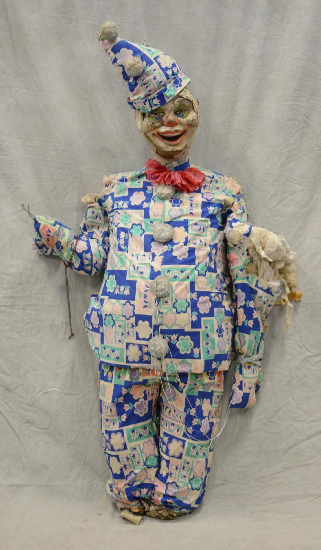 Giant Side Show Circus Clown c1940 Seven Foot tall Mid (1 of 4)