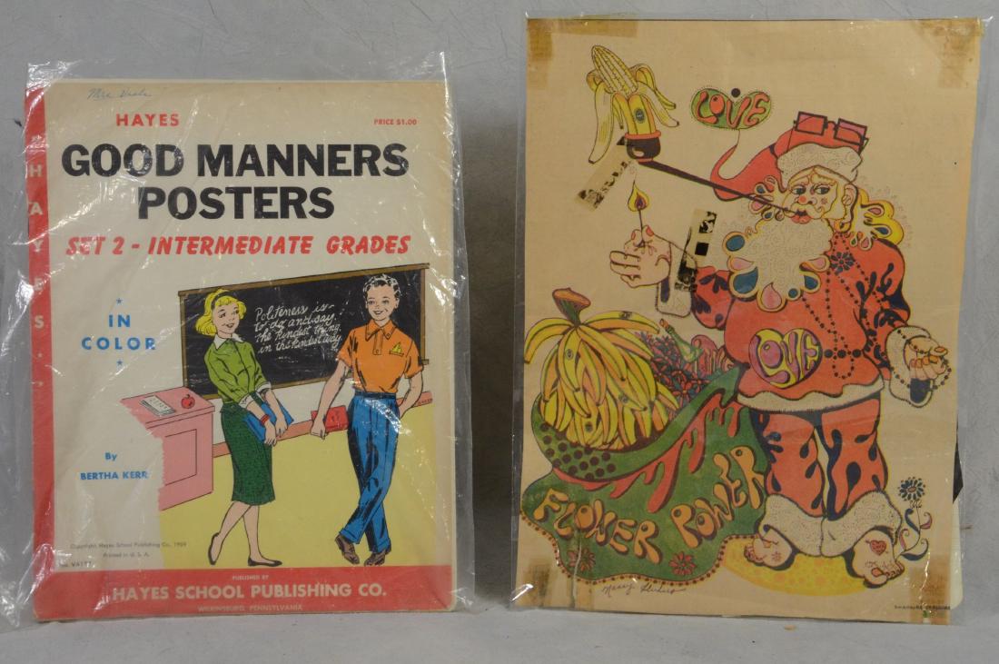 Atomic Age Good Manners SC Book of Posters by Bertha (1 of 3)