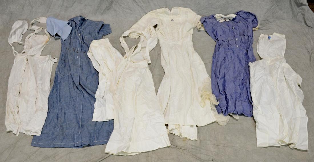 Antique Nursing Uniform Lot  9pcs  Nurse outfits (1 of 1)