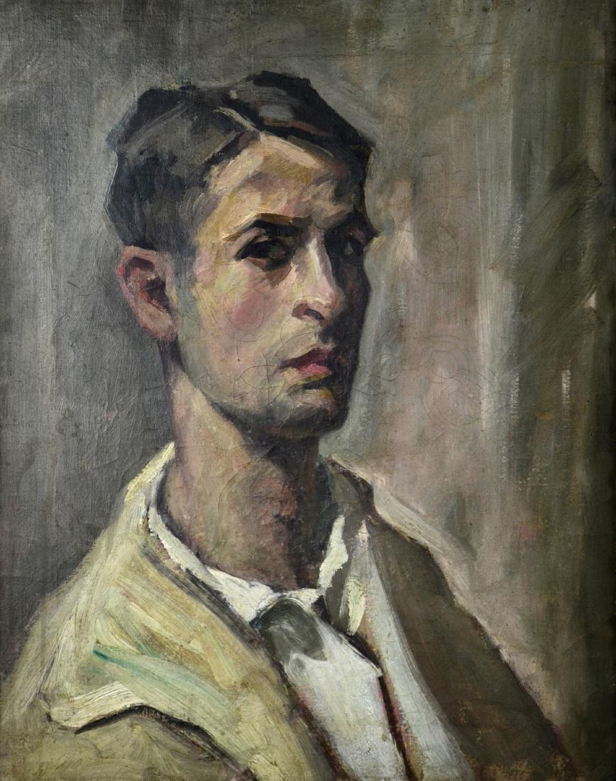 Salvatore Pinto (American, 1905-1966), self portrait (1 of 4)