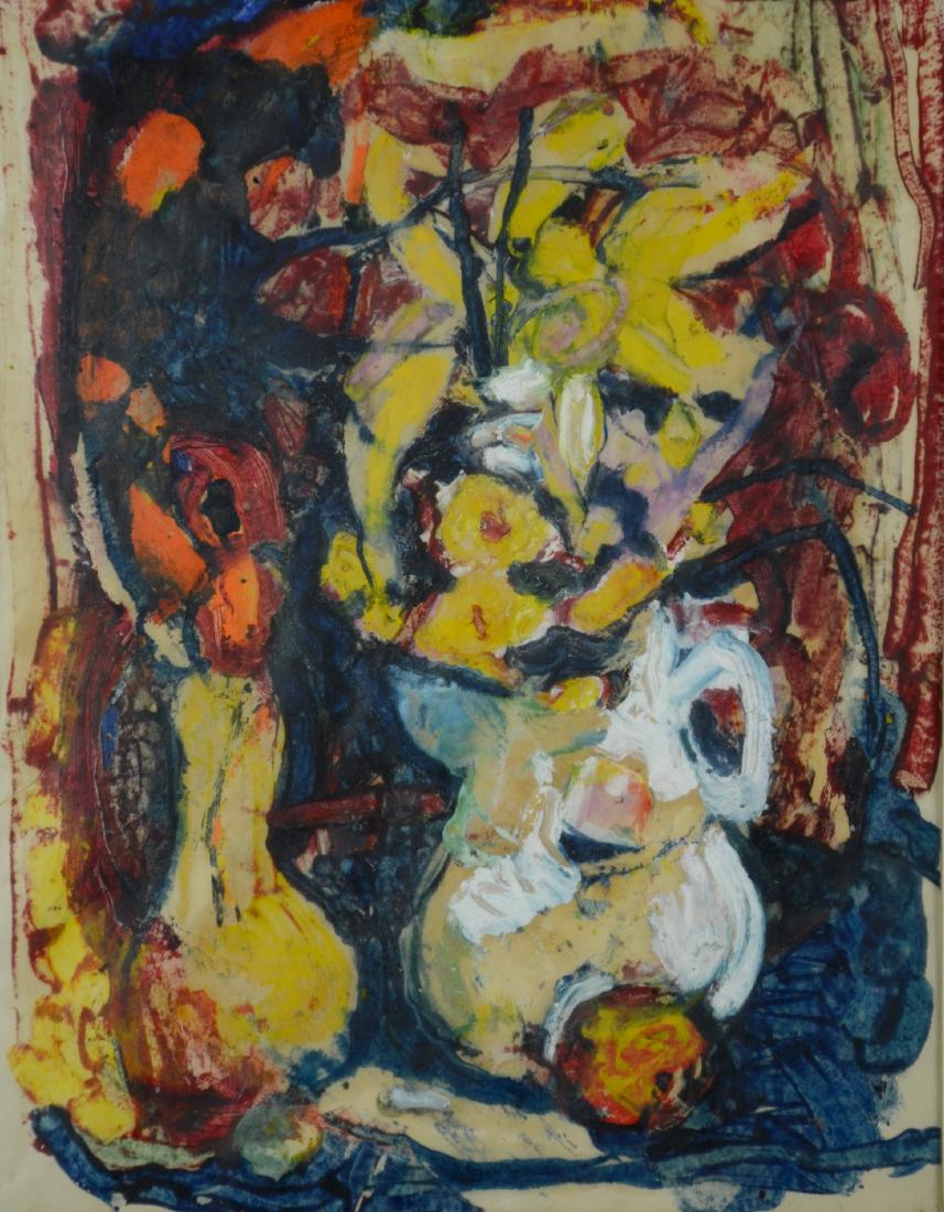 Biagio Pinto (American, 1911-1989), abstract painting (1 of 2)