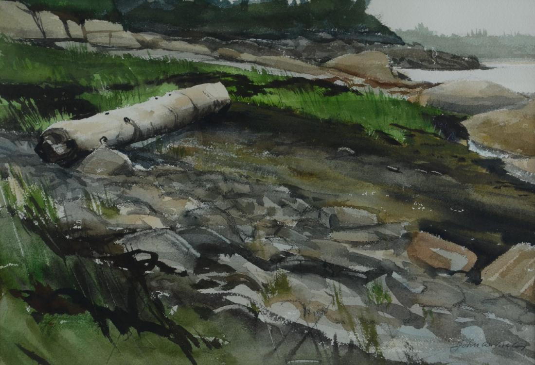 John W. McCoy (American, 1910-1989), landscape (1 of 3)