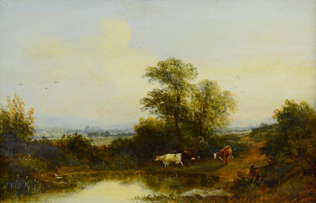 Walter Williams, English, 1835-1906, oil on panel, (1 of 3)