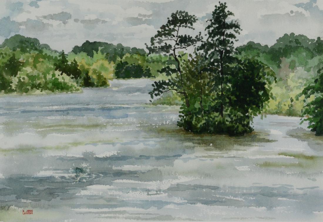 E. Jean Lanyon "Breaking Water at Killen's Pond" (1 of 3)