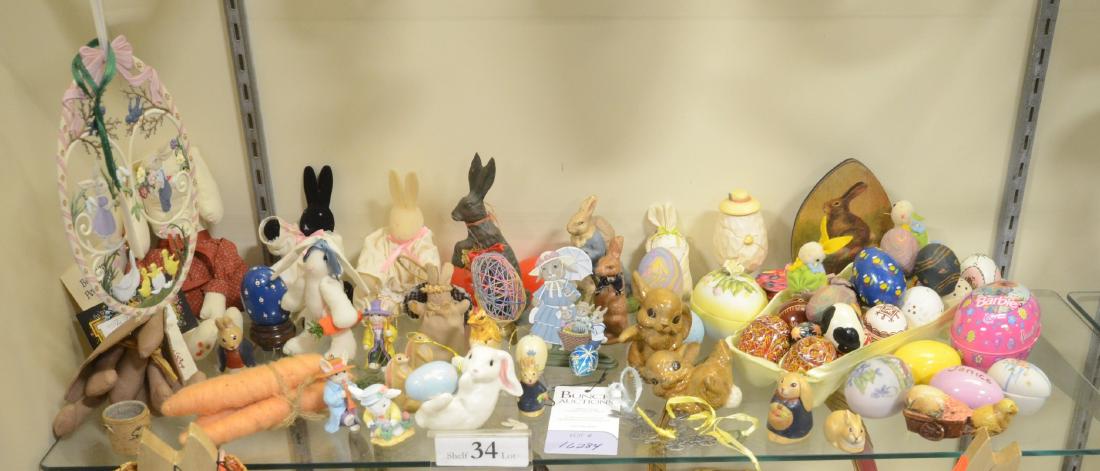 Shelf #34 - Large Lot of Easter Items (1 of 1)