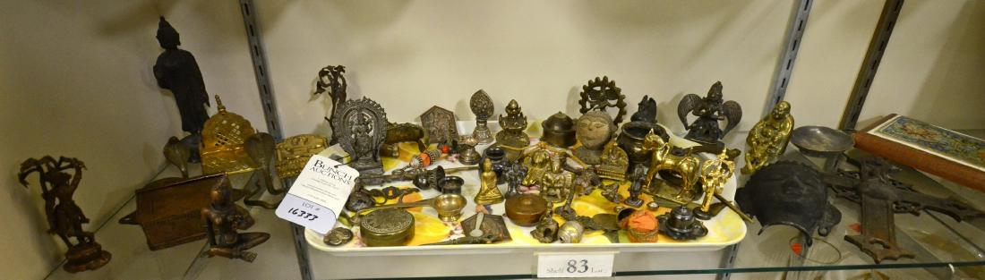 Shelf #83 - Mostly Asian Metal Pieces (1 of 5)