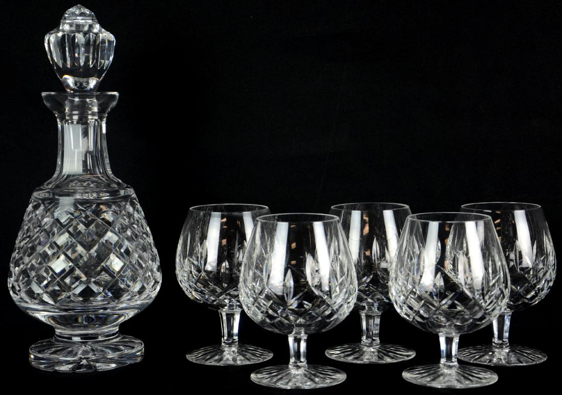 Waterford Brandy Decanter & Snifters (1 of 2)