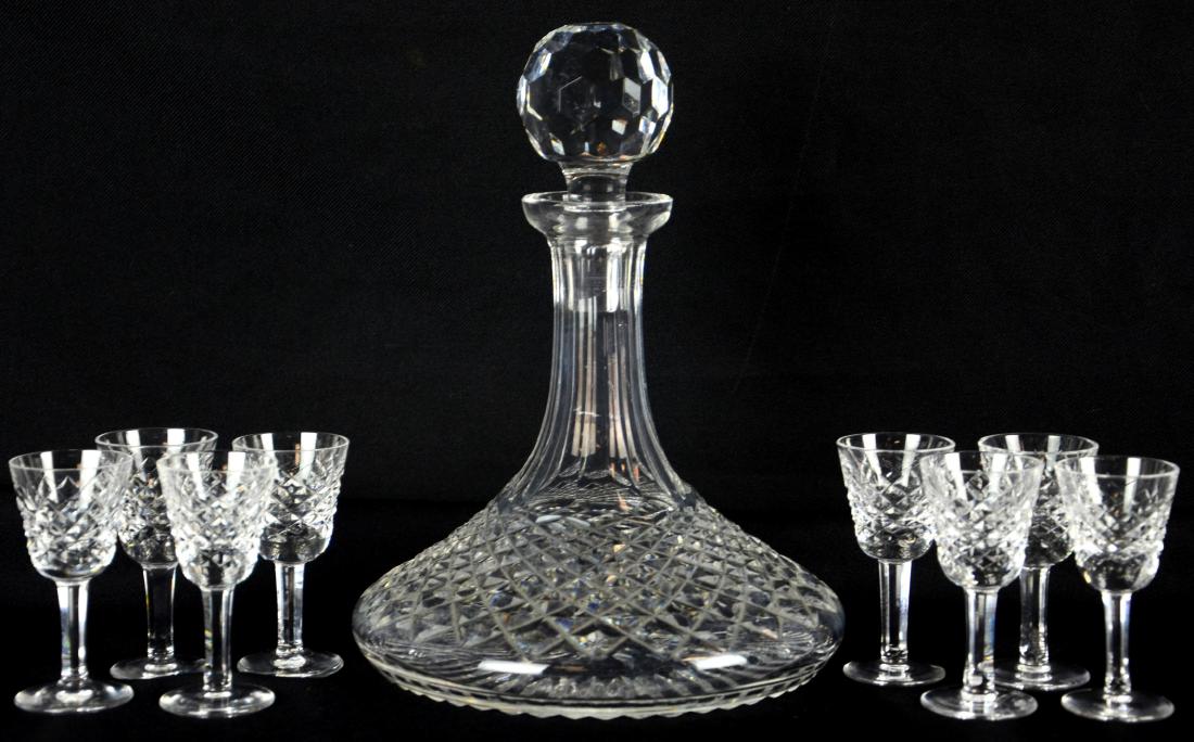 Waterford Ship Decanter & Cordials (1 of 3)