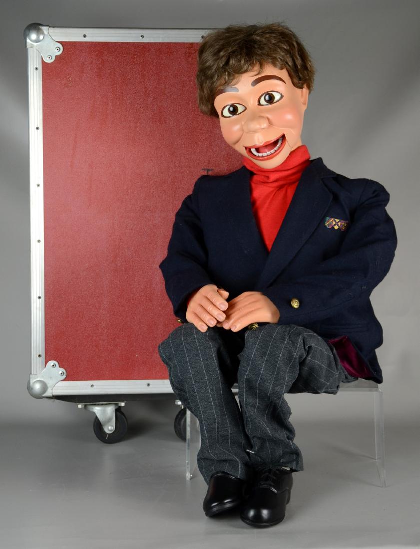 Ventriloquist Dummy, Red Hard case On Wheels