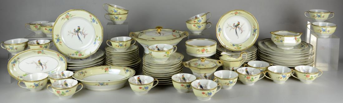 (78) Pcs Limoges Eden Bird of Paradise Dinnerware (1 of 2)