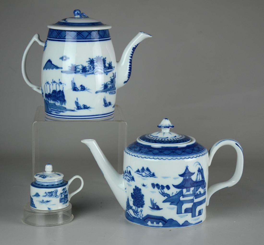 (3) Pcs Mottahedeh Canton Style Porcelain (1 of 1)