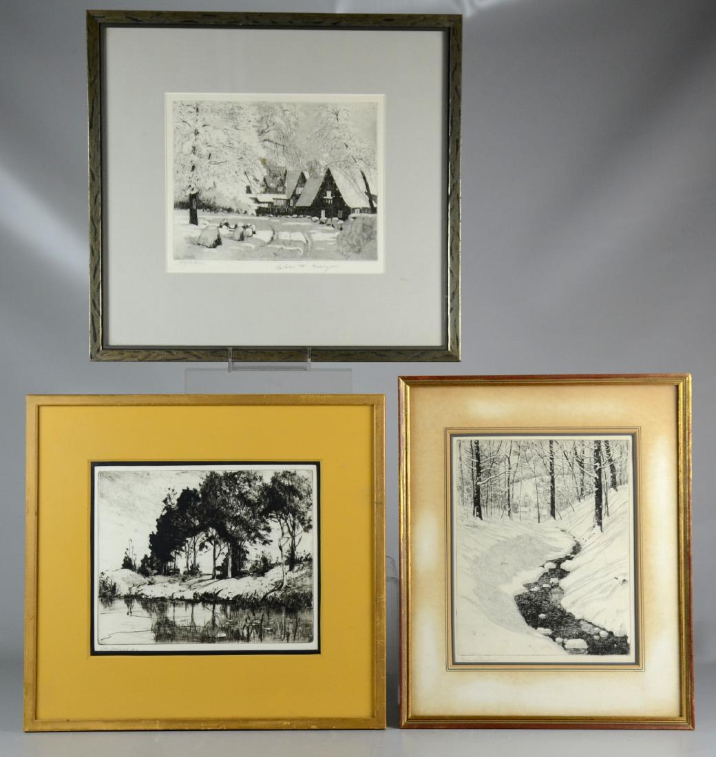 Charles Dahlgreen (3) Etchings (1 of 1)