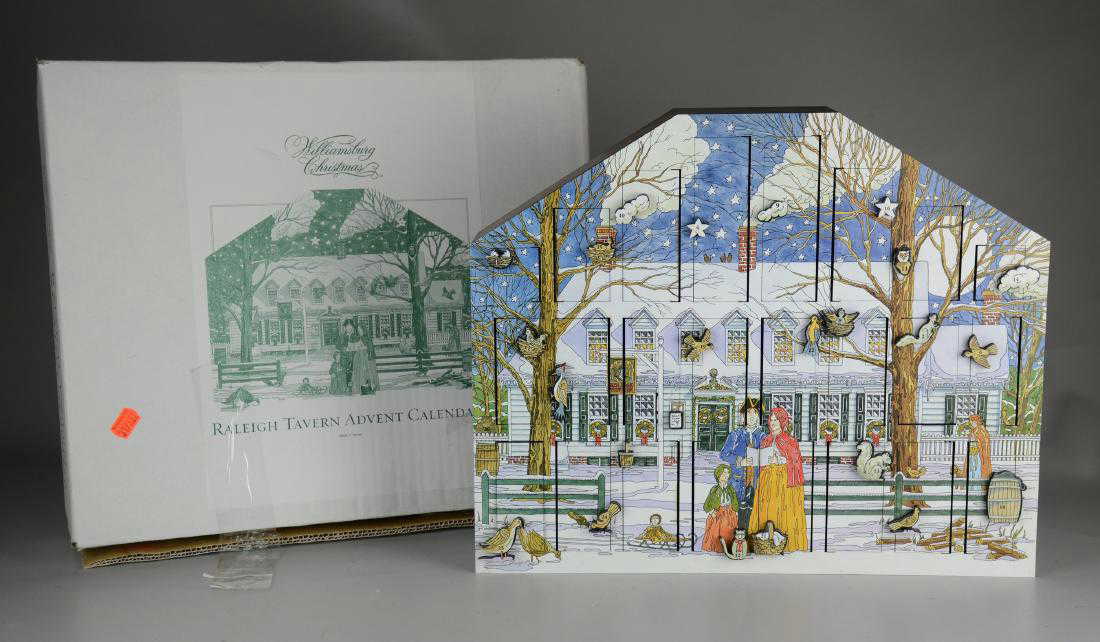 Williamsburg Raleigh Tavern Advent Calendar