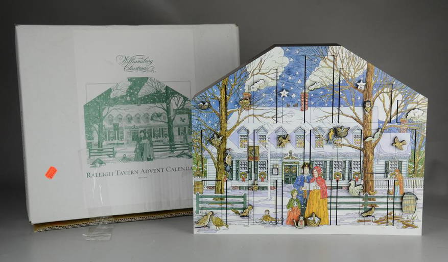 Williamsburg Raleigh Tavern Advent Calendar Nov 06, 2018 William
