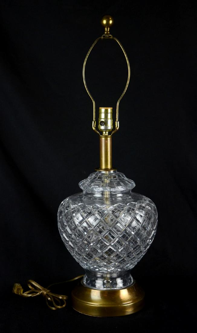 Cristal d'Albret Crystal Table Lamp