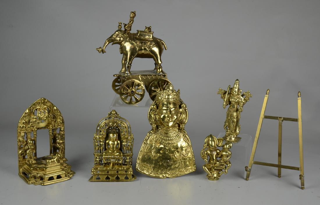 (5) Pcs Polished Indian Brass (1 of 1)