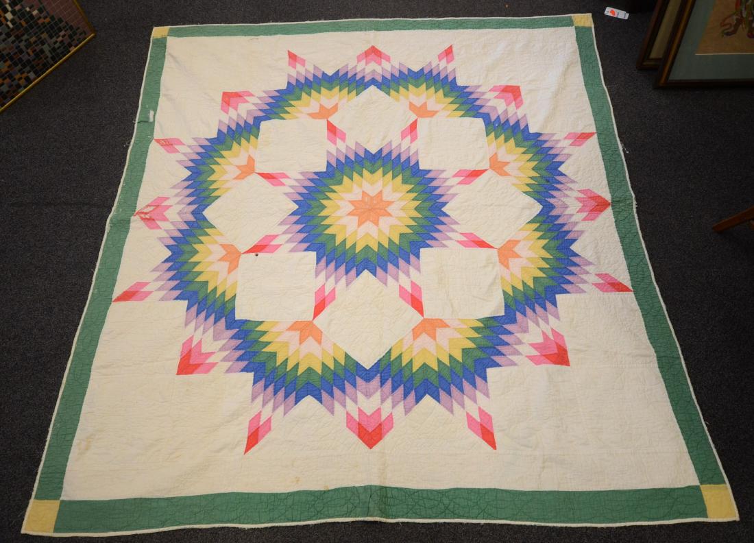 Large Starburst Quilt (1 of 5)