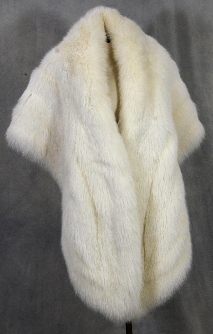 Oversized Nan Duskin Arctic Fox Stole (1 of 3)