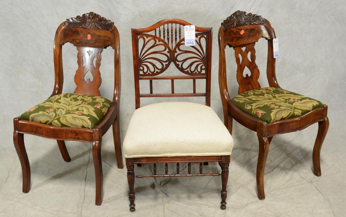 (3) Mahogany Chairs (1 of 1)