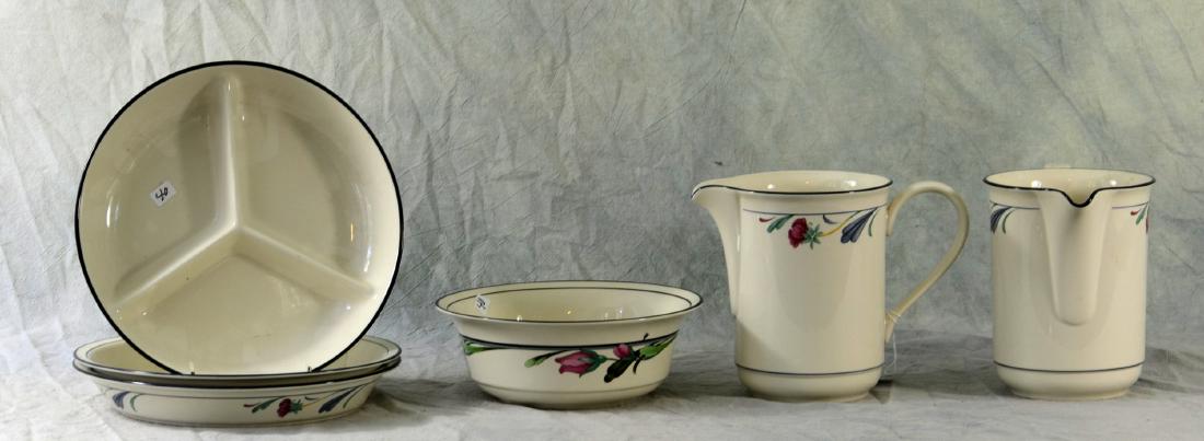 Shelf #17 - (6) Pcs Clinton White House China (1 of 2)