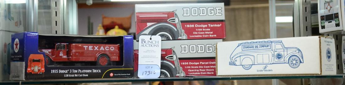 Shelf #56 - (4) 1930s Dodge Truck Banks (1 of 1)