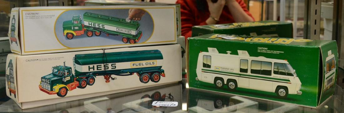 Shelf #67 - (3) Hess Toy Trucks (1 of 1)