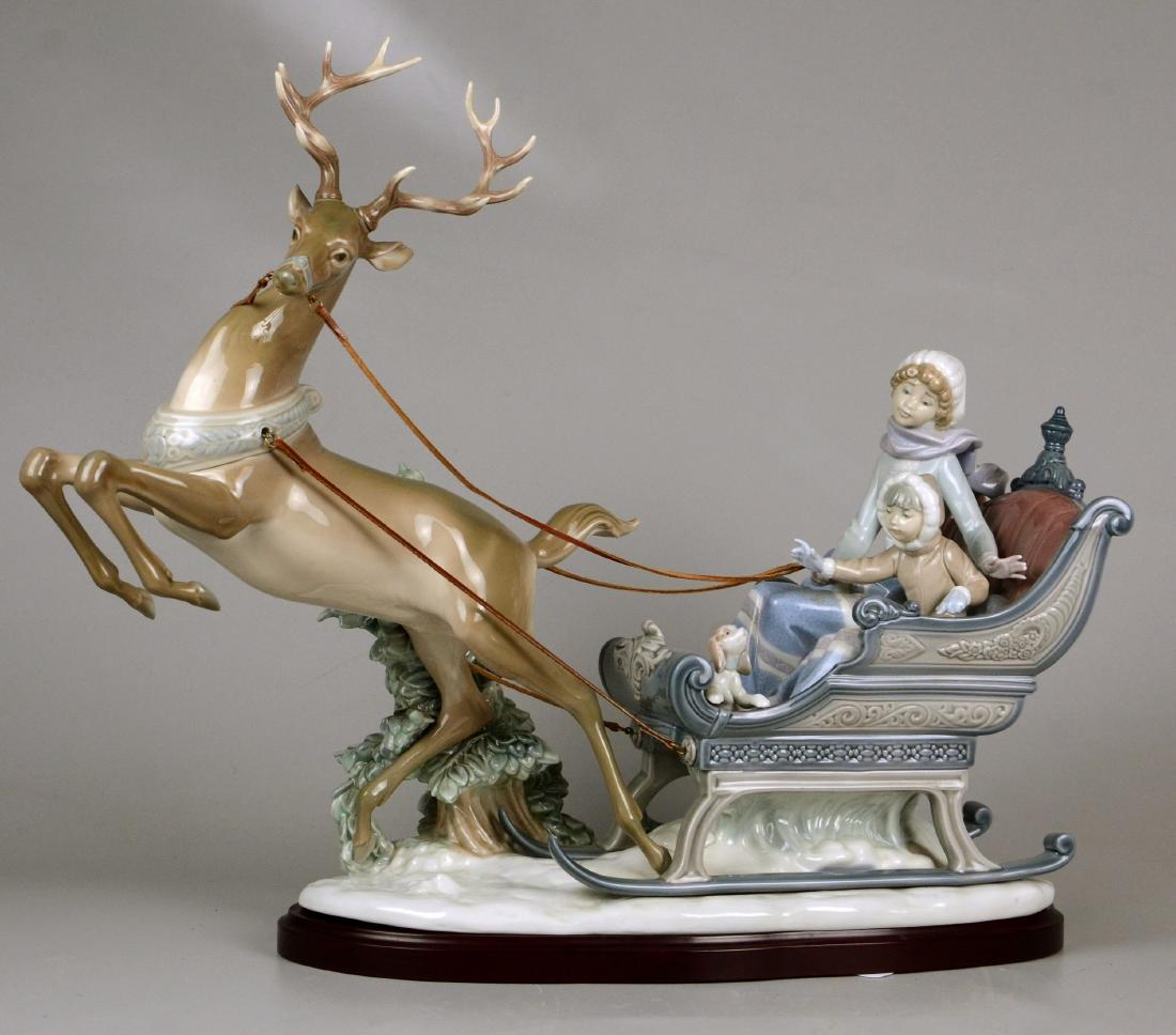 Lladro Winter Wonderland Sculpture (1 of 3)