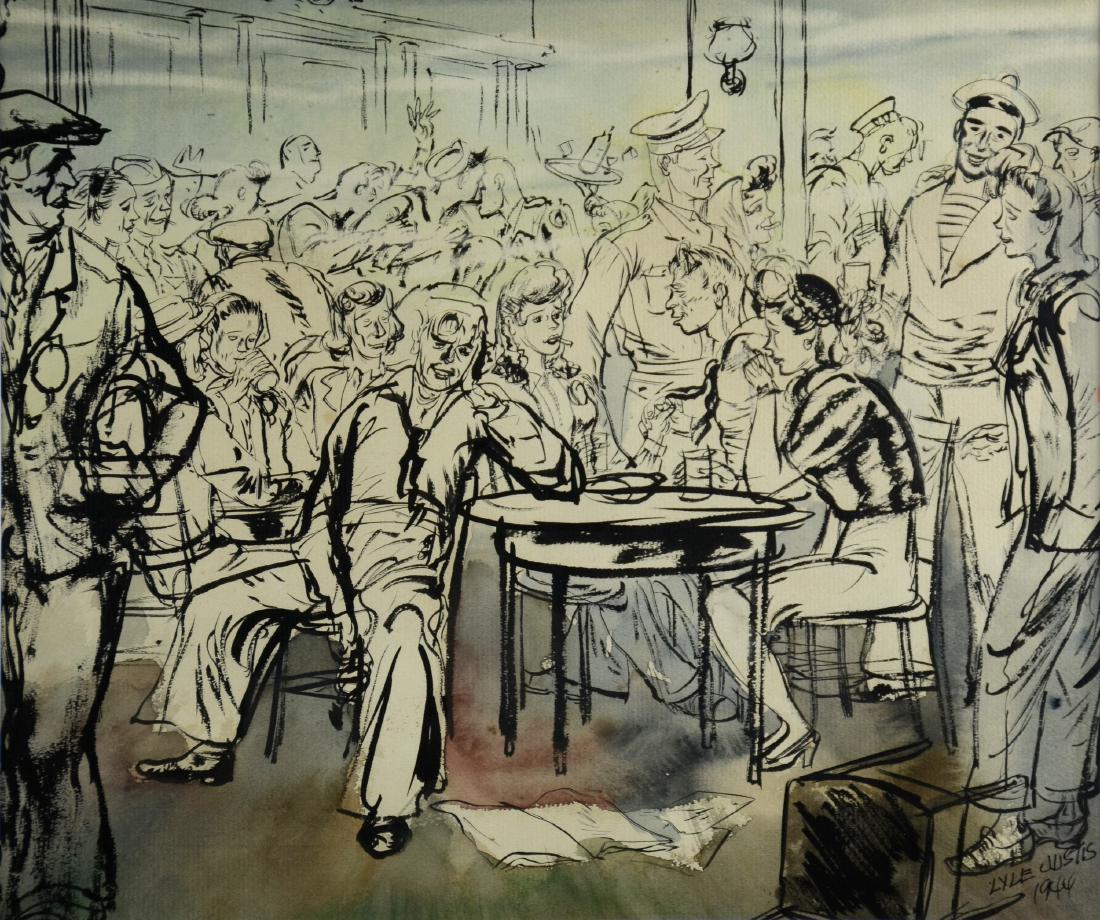 Lyle Justis World War II Illustration (1 of 3)