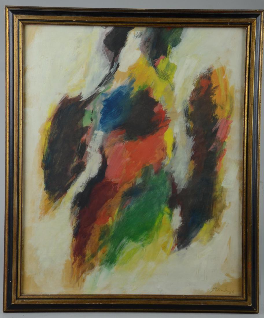Eugene Brands Abstract Modern Painting (1 of 2)