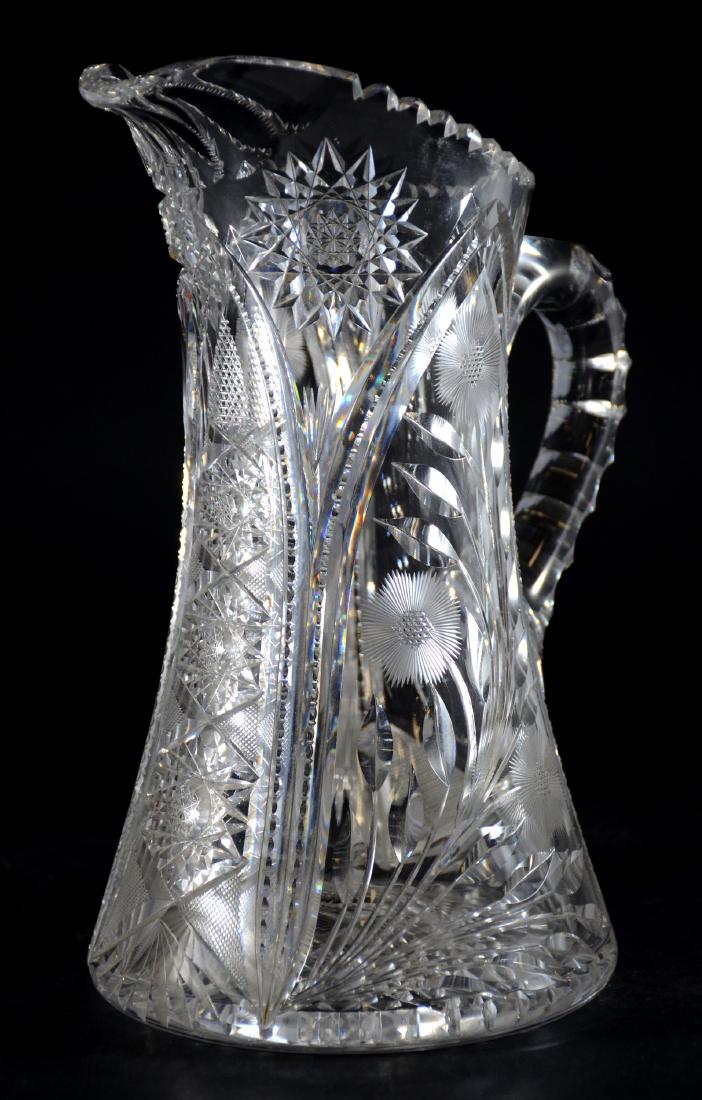 ABCG pitcher with engraved flowers (1 of 3)