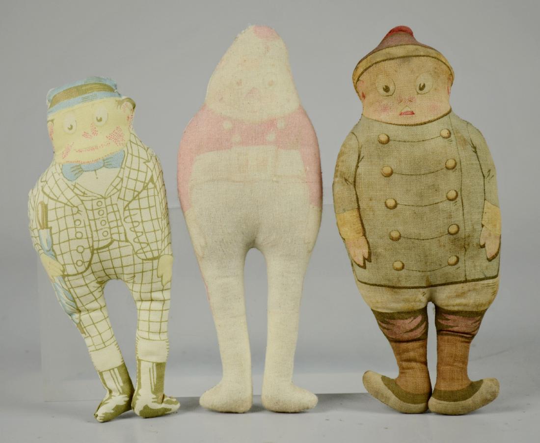 (3) Palmer Cox Brownie Fabric Dolls & Windmill Bank (1 of 4)