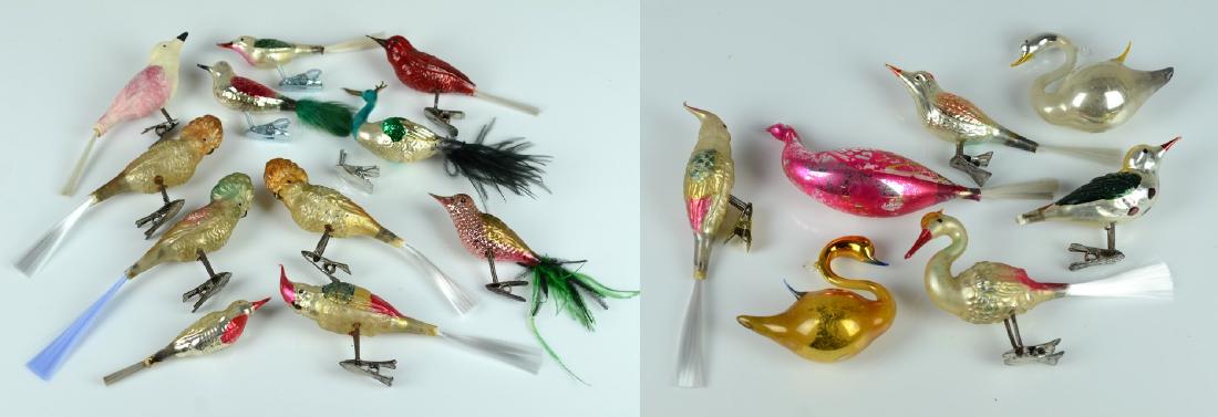 (18) Glass Bird Christmas Ornaments (1 of 3)