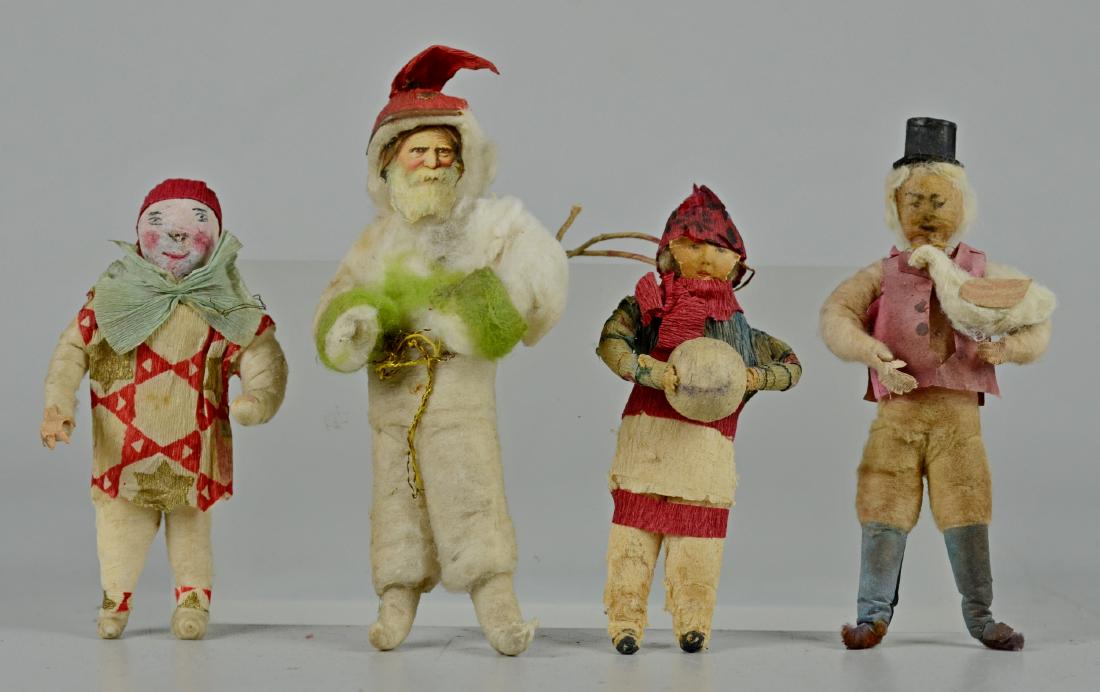 (4) Cotton Christmas Ornaments (1 of 3)