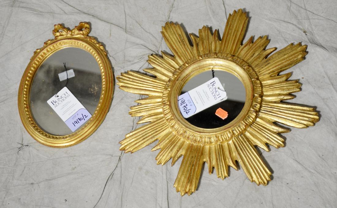 (2) Italian Florentia gilt carved mirrors (1 of 1)