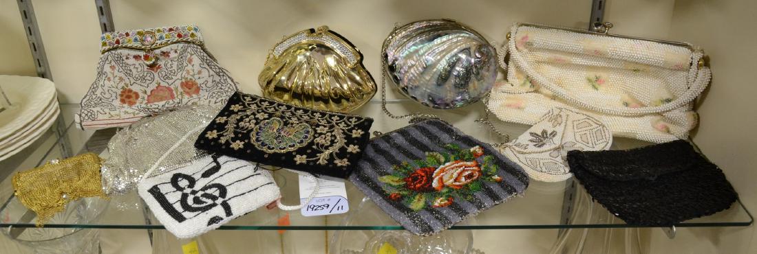 Shelf #9 - Purses Including Abalone Shell (1 of 1)