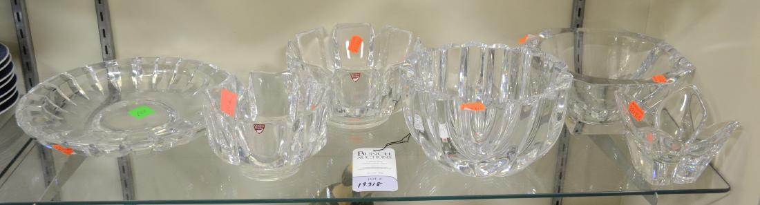 Shelf #68 - (6) Orrefors Crystal Bowls (1 of 1)